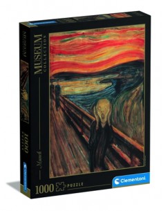 Rompecabezas Munch, L'Urlo de 1000 piezas, Clementoni