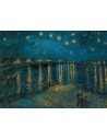 Rompecabezas Van Gogh, Notte stellata sul Rodano de 1000 piezas, Clementoni