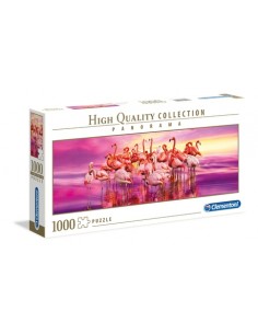 Rompecabezas Flamingo dance de 1000 piezas, CLEMENTONI