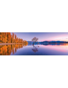 Rompecabezas Lake Wanaka Tree de 1000 piezas, Clementoni