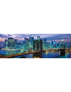 Rompecabezas New York Brooklyn Bridge de 1000 piezas, Clementoni