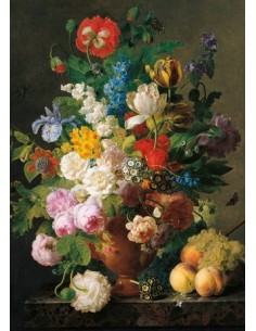Rompecabezas Van Dael, Vaso di fiori de 1000 piezas, Clementoni