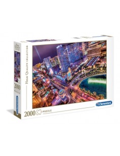 Rompecabezas Las Vegas de 2000 piezas, Clementoni