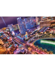 Rompecabezas Las Vegas de 2000 piezas, Clementoni