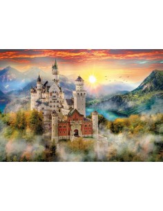 Rompecabezas Neuschwanstein de 2000 piezas, Clementoni