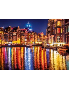 CLEMENTONI / Puzzle rompecabezas Amsterdam