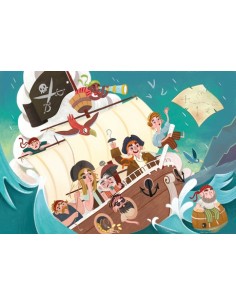 CLEMENTONI / Rompecabezas The pirates.
