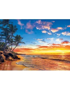 Rompecabezas paradise beach de 500 piezas, CLEMENTONI