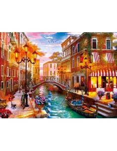 CLEMENTONI / Rompecabezas Puesta de sol de Venecia