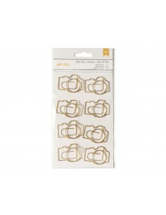Clips Diseños de cámara dorado, AMERICAN CRAFTS