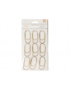 Clips de papel jumbo dorado, AMERICAN CRAFTS