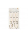Clips de papel jumbo dorado, AMERICAN CRAFTS
