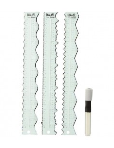 Reglas transparentes para desprender, We R Keepers, AMERICAN CRAFTS