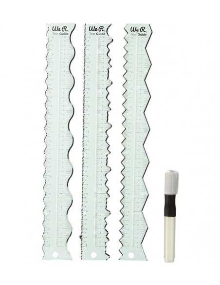 Reglas transparentes para desprender, We R Keepers, AMERICAN CRAFTS