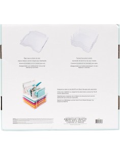 Bandejas de papel apilables, American Crafts
