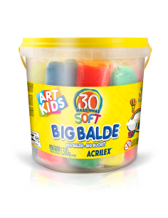 Big Balde 30 Masisnhas Soft ACRILEX