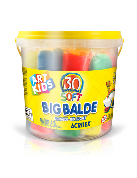 Big Balde 30 Masisnhas Soft ACRILEX