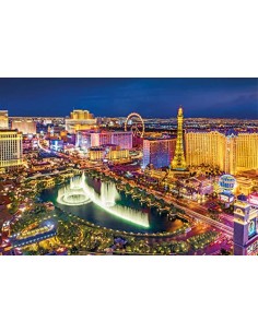 CLEMENTONI / Puzzle rompecabezas, Las Vegas / (36528)