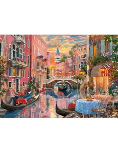 CLEMENTONI / Puzzle rompecabezas, atardecer en Venecia / (36524)