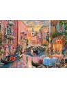 CLEMENTONI / Puzzle rompecabezas, atardecer en Venecia / (36524)
