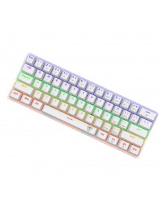 Teclado para computadora gamer T-TGK321 White, T-Dagger