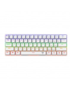 Teclado para computadora gamer T-TGK321 White, T-Dagger