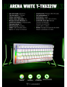 Teclado para computadora gamer T-TGK321 White, T-Dagger