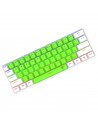 Teclado para computadora gamer T-TGK321 GREEN WHITE, T-Dagger