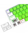 Teclado para computadora gamer T-TGK321 GREEN WHITE, T-Dagger