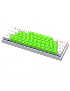 Teclado para computadora gamer T-TGK321 GREEN WHITE, T-Dagger