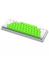 Teclado para computadora gamer T-TGK321 GREEN WHITE, T-Dagger