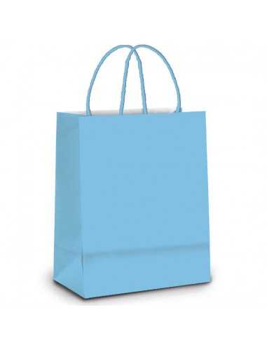 BOLSA DE REGALO AZUL BEBÉ M