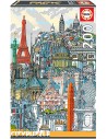 ROMPECABEZAS 200 pzas PARIS CITY PUZZLE
