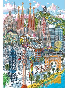 ROMPECABEZAS 200 BARCELONA CITY PUZZLE