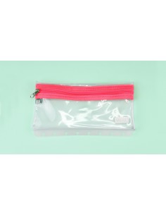 Estuchera Crystal Neón Pink, Cuaderno Inteligente