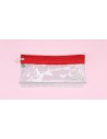 Estuchera Crystal Rojo, Cuaderno Inteligente