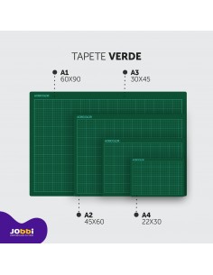 Tapete de corte 3MM verde, ACRICOLOR