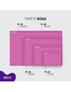 Tapete de corte ROSA 3MM, ACRICOLOR