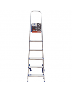 Escalera Aluminio 6 peldaños, MOR