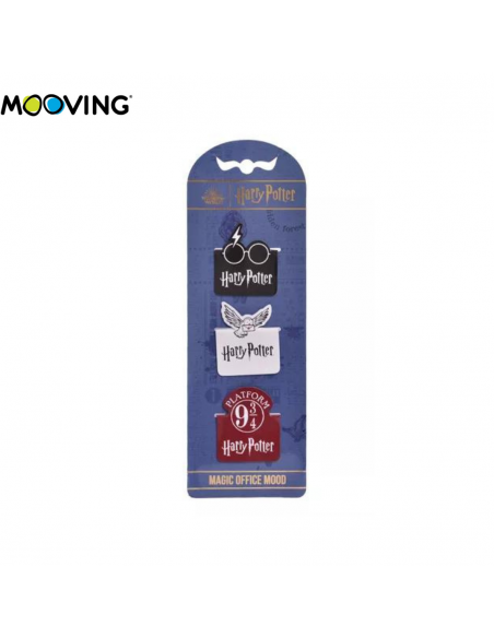 Mooving Señaladores de libros magnéticos x3 HARRY POTTER