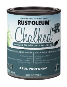 RUST OLEUM Chalked Exterior Brochable 887ML