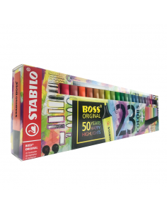 STABILO resaltador Boss Desk de 23 PZAS