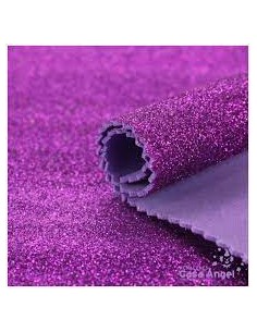 Goma eva glitter morado 50 x 70 cm