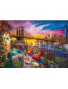 Clementoni 33552 Collection Manhattan Balcony Sunset - Rompecabezas de 3000 pcz