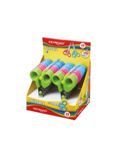 Tijera escolar 5" punta redonda for Kids - menor esfuerzo blister