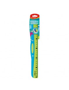Regla Plástica, Soft Touch, 30 cm