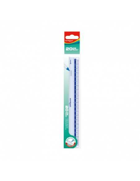 Regla plastica, rigida, 20 CM, KEYROAD
