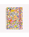Cuaderno anillado A5 con hojas lisas - Monoblock | Jobbi