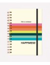 Cuaderno A5 de 80 hojas lisas - Monoblock | Jobbi