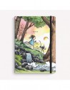 Cuaderno Empastado Atardecer macanudo A5, Monoblock